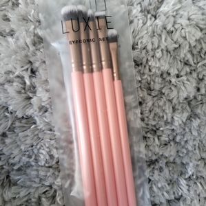 LUXIE Eyeconic Shadow Brush set.